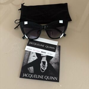 Black Cat-Eye Sunglasses